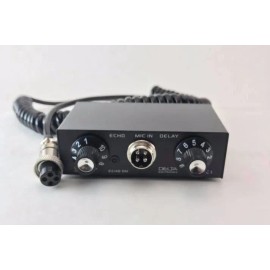 DELTA EC1 DYNAMIC MIC AMPLIFIER / ECHO CHAMBER w/ ROGER BEEP 4 pin Cobra CB HAM