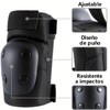 6PCS Juego de Rodilleras Coderas y Muñequeras Ajustable EVA Engrosada