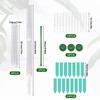 6PCS Plastic Moss Poles for Monstera Small Medium Climbing Plants