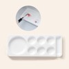 7-Cup Nail Palette Brush Holder for Nail Art Color Gel Mixing (WD20100) / 네일아트 컬러젤 믹싱용 7구 네일팔레트 브러쉬거치대 (WD20100)