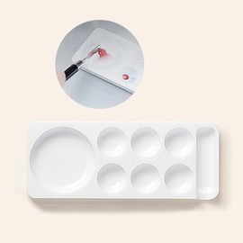 7-Cup Nail Palette Brush Holder for Nail Art Color Gel Mixing (WD20100) / 네일아트 컬러젤 믹싱용 7구 네일팔레트 브러쉬거치대 (WD20100)