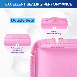 APEXUP Gel Ice Packs for Injuries Reusable, Soft Flexible Ice Packs for Injuries, Double Sided Cold Packs for Injuries, Ice Pack for Knee, Shoulder, Back, Hip, Leg, Arm (Pink, S, 1PK)