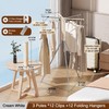 Tripod Clothes Drying Rack, Portable Laundry Rack for Travel/Camping