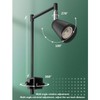 Reptile Lamp Stand Adjustable Multi Angle Rotation Clip Reptile Heat