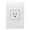 Legrand adorne 15A Single Tamper-Resistant Electrical Outlet (Without Wall Plate,