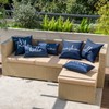 MIULEE Outdoor Waterproof Throw Pillow Covers Set of 2 Relax