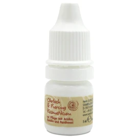 Sambol Ear Piercing Cosmetic for Safe Cleaning and Care of Sensitive Skin with Arnica, Camile and Panthenol, All, All