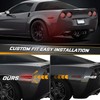 KENRTIR Smoked Lens Red LED Lamp Compatible with 2005-2013 Chevy