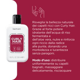 Kemon Hair Care Curly Hair Shampoo - 1000 ml