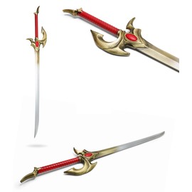 48'' S Leveling Cha Hae-in’s Divine Blade High-Density Foam Longsword Perfect for Cosplay Costume Event Party and Collectible