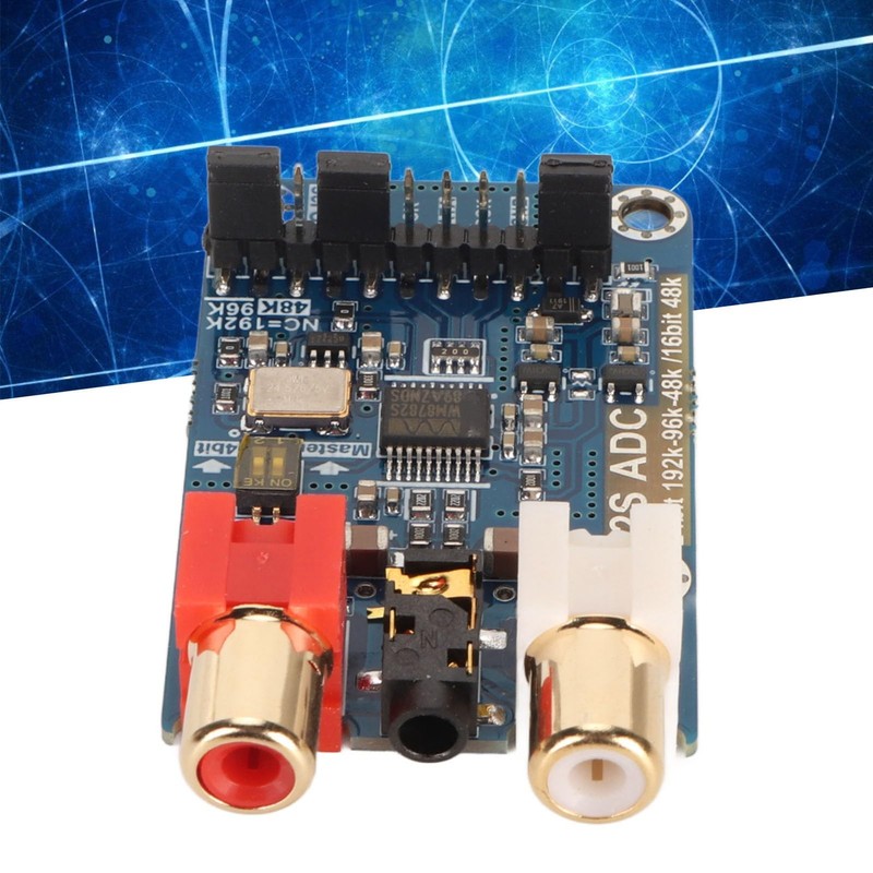 I2S ADC Audio Capture Card Module, Master Slave Mode Development
