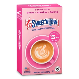 Sweet'N Low Zero Calorie Bulk Sweetener, 8 oz. Box - Low Glycemic Index