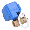 Motorized Ball Valve Brass Straight Pipe Pressure Device with Switch