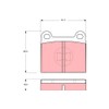 TRW GDB663 Brake Pads