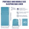 Sleeping Bag Liner Camping Sleeping Bag Liners, Portable Double Sleeping
