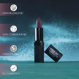 EQUALITY Xtreme Matte Lipstick | Liquid Lipstick Full Coverage, Long‑Lasting Matte & Bold Pigmented Lipstick, Creamy Texture with Vitamin E & Antioxidants, Halal Certified | 4 g/0.14 oz - Wasted