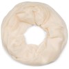 styleBREAKER 01018090 Elegant Plain Glitter Loop Scarf, Plain Colour, Tube