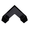Depisuta Aquarium Underground Tunnel, Small Plastic 2 Outlets Corner Aquarium