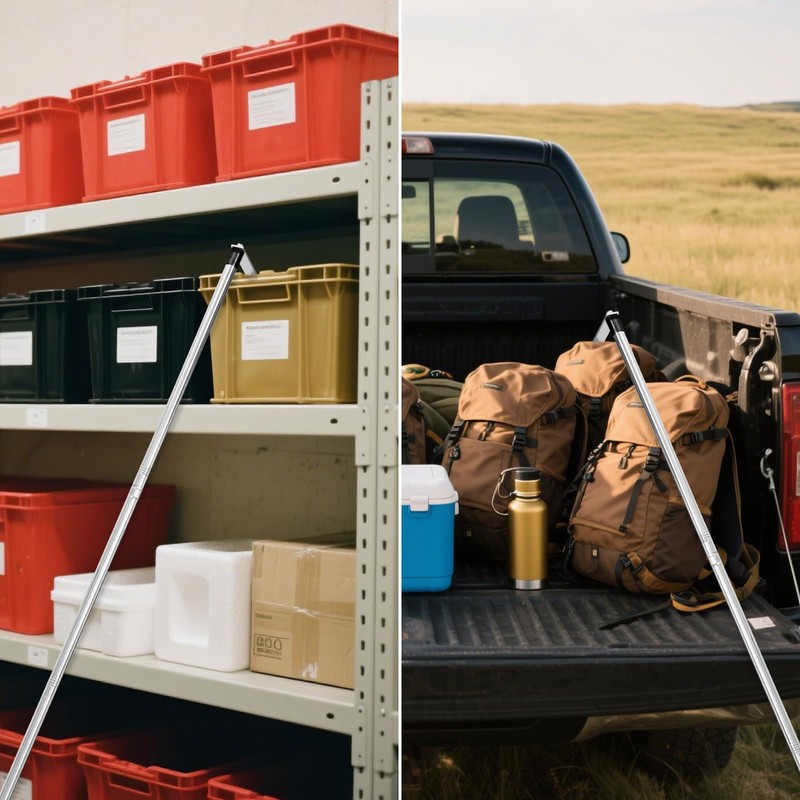 Truck Cargo Grabber - 34-70 Inch Sturdy Pickup Truck Bed