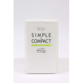 Towa Sangyo FL Sanitary Box, Bathroom Corner Pot, White