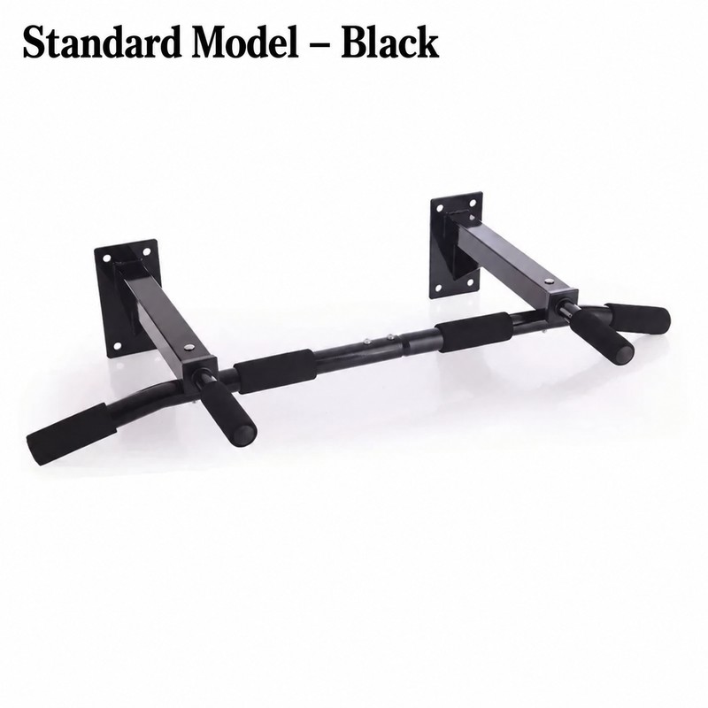 Wall Mounted Multi-Grip Pull Up and Dip Station with Adjustable