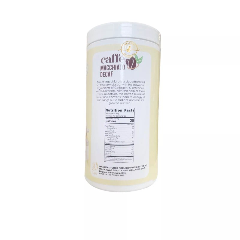 Luxe Slim Half Kilo DECAF Caffe Macchiato