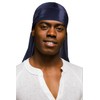 Smooth Silk Durag for Men Women Waves Long Double Wide
