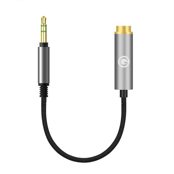 Geekria3.5mm (1/8'') Stereo Male to 4.4mm Balanced Female Adapter Cord/5