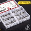 Hilitchi 210 Pcs #8 Stainless Steel Button Head Torx Sheet