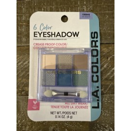 L.A. Colors 6 Color Eyeshadow Palette On Cloud 9