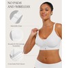 FeelinGirl Post Surgery Bras for Womem Front Closure Mastectomy Bras