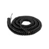 MMTC Retractile Coil Cord 2-Wire 18 Gauge 20' Foot Extended 4' Retracted