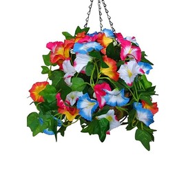 Outdoor Artificial Hanging Basket In Multiple Colours