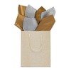 Gold Two Sided Metallic Tissue Paper | Quantity: 100 Width