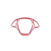 Steering Wheel Cover Trim Real Carbon Fiber 1PCS Compatible with