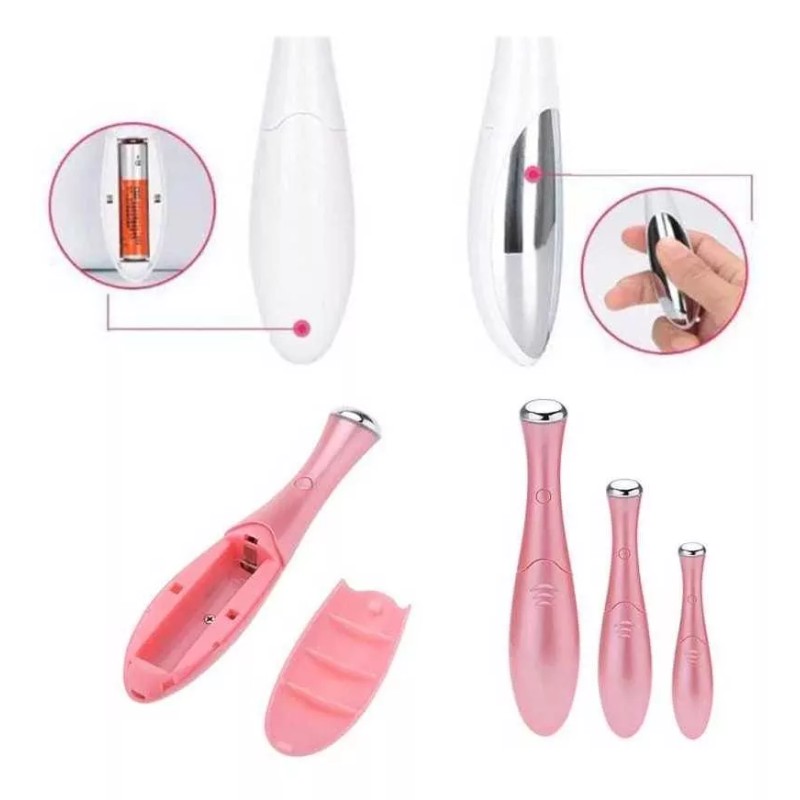 Rio 2 Mini Masajeadores Párpados Elimina Ojeras Y Bolsas De