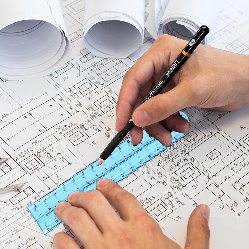 3 Pcs 30cm Foldable Ruler Ruler 30cm Folding, 30cm Ruler