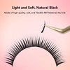 EMEDA Wet Look Eyelash Extensions, 0.07 mm, C Wave, 9