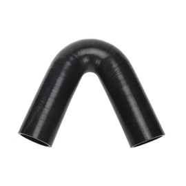 AC PERFORMANCE ID 2" (51mm) 135 Degree Elbow Coupler Leg Length 5" (127mm) Universal Automotive Pure Silicone Hose Black