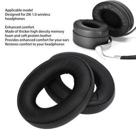 Replacement Ear Pads for Parrot ZIK 1.0 Headphones, Comfort Ear Pads Replacement Kit, High Density Memory Foam Ear Cover for Parrot ZIK 1.0, 2 Pack