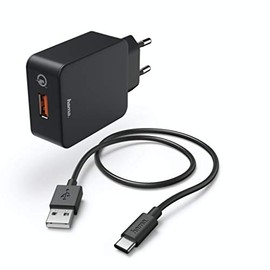 Hama 00183230 mobile device charger Indoor Black - Mobile Device Chargers (Indoor, AC, 12 V, 3 A, 1.5 m, Black)