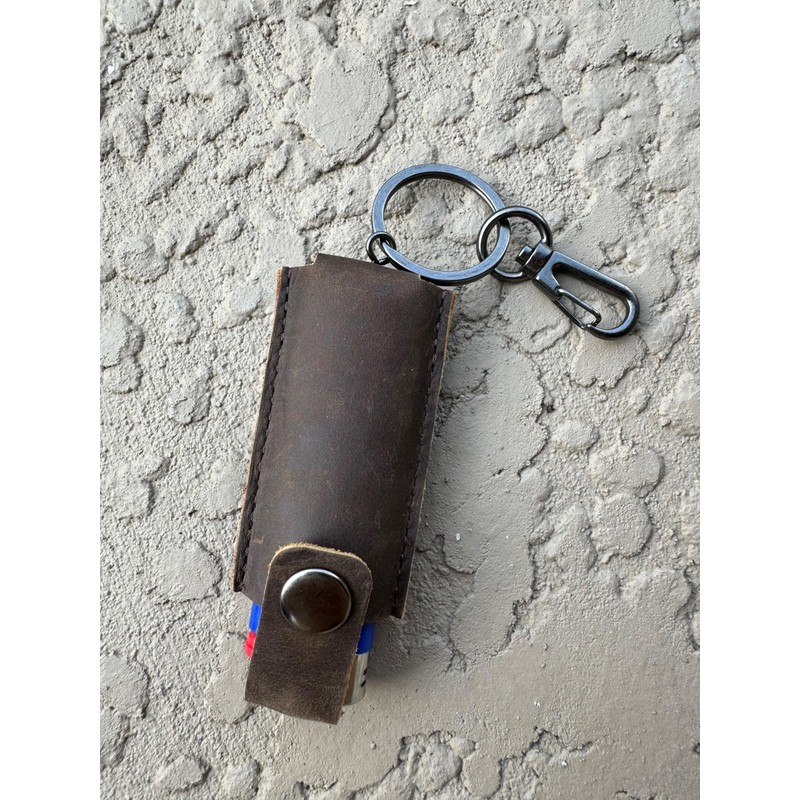 Leather Lighter Pouch Fits Bic Lighter, The Lighter Holder Comes