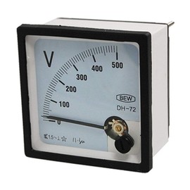 AC 0~500V Square Analog Volt Pointer Needle Panel Meter Voltmeter XT-72