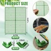 32 Pcs Original Tray Stackers and Grids Compatible with Harvest