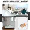 (2 PCS) Stone Drying Mat for Kitchen Counter by Skrola