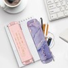 FINPAC 2-Pack Elastic Pencil Case for Notebook, Leather Pen Holder