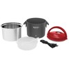 ELITE GOURMET Warmables Electric Lunch Box Food Warmer with Stainless