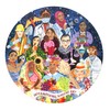 eeBoo eeBoo: International Women's Day 100 Piece Round Puzzle, Perfect