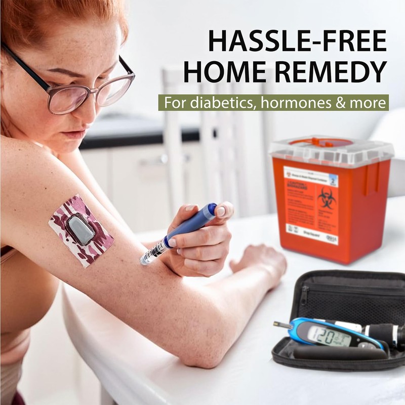 Shop Square Sharps Container, Sharps Containers for Home Use, Needle