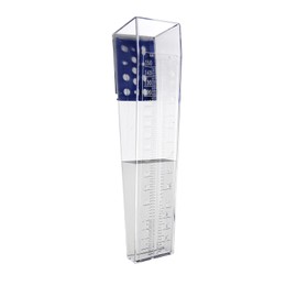 OUTWEST TRADING Professional Outdoor Rain Gauge 6 Inch Capacity for Yard, Heavy Duty.